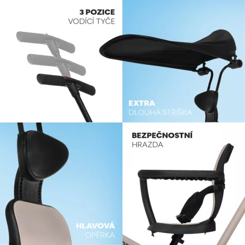 Zopa Razor Pro 6in1 Tricikli Coral Pink