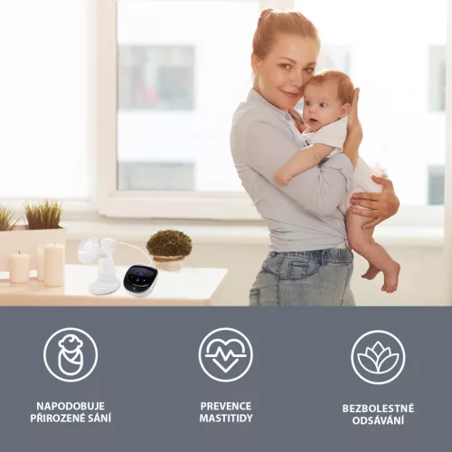 Zopa ComfyPro elektromos mellszívó, black Black
