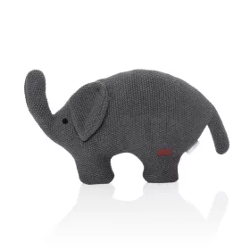 Zopa Kötött játék elefánt - Dark grey
