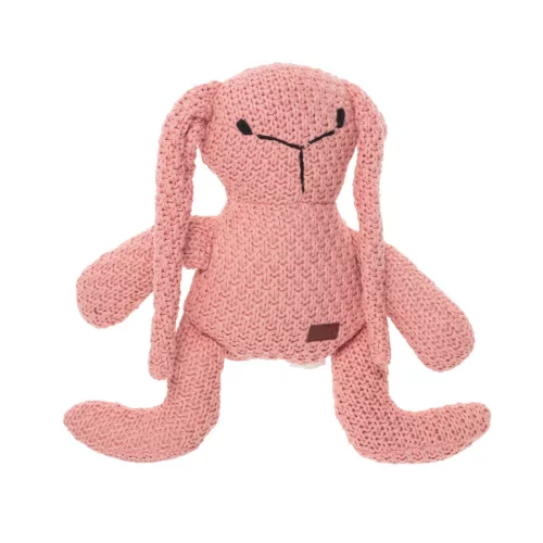 Zopa Kötött játék nyúl - Pink