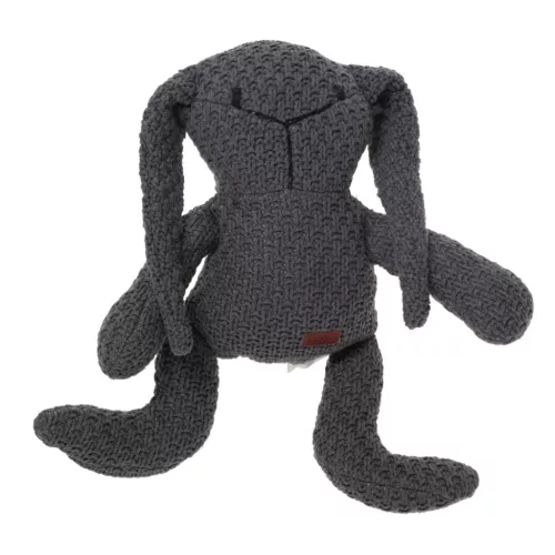 Zopa Kötött játék nyúl - Dark grey