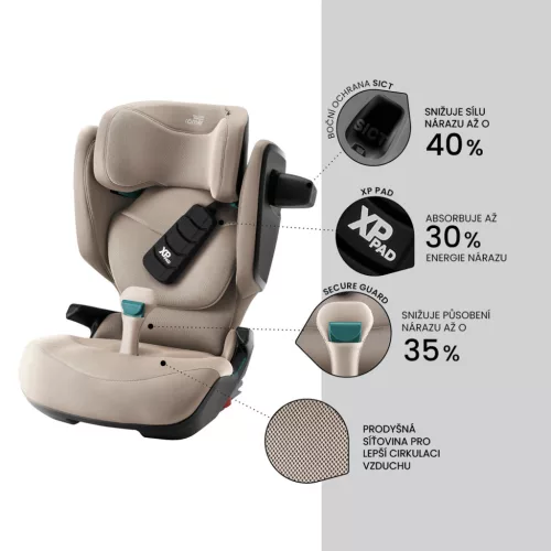 Britax Römer Kidfix Pro gyerekülés - Style Sage Green