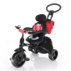 ZOPA Citi Trike tricikli tolókarral - Chilli Red
