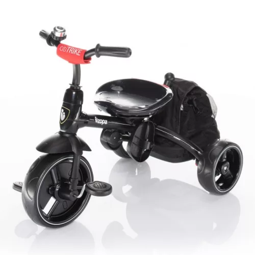 ZOPA Citi Trike tricikli tolókarral - Chilli Red