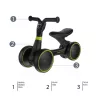 Zopa Easy-Way futóbicikli - Race Grey