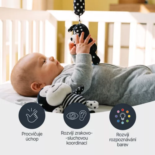 Zopa Kontrasztos fejlesztő függőjáték Monkey
