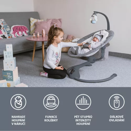 Zopa Lullaby pihenőszék - Triangle/Grey