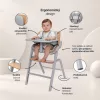 Zopa Inspira 2 Etetőszék Oyster Natur