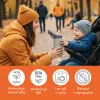 Zopa 400 ml-es termosz cumis szívószállal - Dino