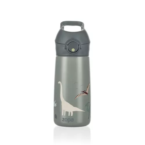 Zopa 400 ml-es termosz cumis szívószállal - Dino