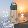 Zopa 400 ml-es termosz cumis szívószállal - Mountains