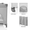 Zopa Lely utazóágy - Antracit Grey