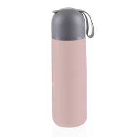 Zopa 400 ml-es termosz szilikon fogantyúval - Candy pink
