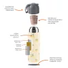 Zopa 400 ml-es termosz szilikon fogantyúval Limoncello