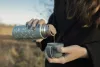 Zopa 400 ml-es termosz szilikon fogantyúval - Stars