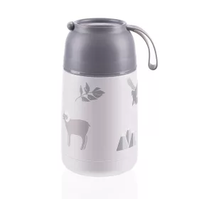 Zopa 620 ml-es ételtermosz szilikon tartóval - Mountains