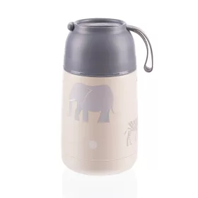 Zopa 620 ml-es ételtermosz szilikon tartóval - Safari