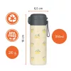 Zopa 350 ml-es termosz szívószállal és szilikon fogantyúval Limoncello