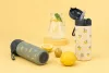 Zopa 350 ml-es termosz szívószállal és szilikon fogantyúval Limoncello