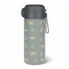Zopa 350 ml-es termosz szívószállal és szilikon fogantyúval Wild Gepard