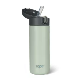Zopa 400 ml-es termosz szívószállal - Pistacio green