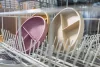 Zopa Szilikon osztott tányér tapadókoronggal - Old Pink