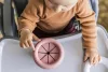 Zopa Szilikon összehajtható snackdoboz tapadókoronggal - Old Pink