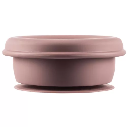 Zopa Szilikon összehajtható snackdoboz tapadókoronggal - Old Pink
