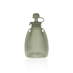   Zopa Szilikon újratölthető bébiétel tasak - Transparent Green