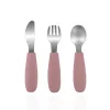 Zopa Szilikon gyerek evőeszköz - Old Pink