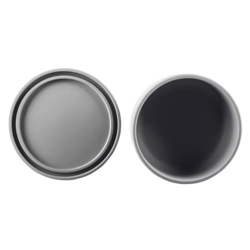 Zopa Szilikon tál fedővel - Dove Grey
