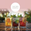 Zopa Szilikon szívószál 4 db - Dove Grey