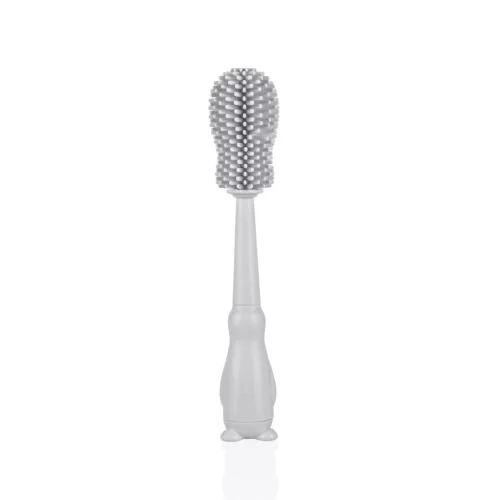 Zopa Szilikon palacktisztító kefe 3az1-ben - Light Grey