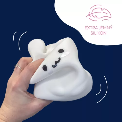 Zopa Szilikon LED éjszakai fény zenével L-es méretben - Owl