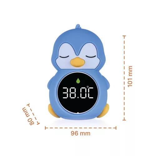 Zopa Szilikon digitális hőmérő 3in1 - Penguin