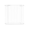 Lionelo Truus Slim biztonsági ajtórács - White (75-105 cm) 2 db toldóval!