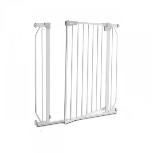 Lionelo Truus Slim biztonsági ajtórács - Grey (75-105 cm) 2 db toldóval!