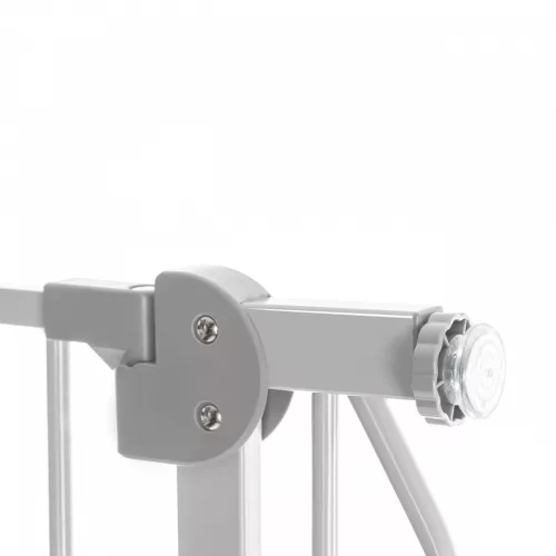 Lionelo Truus Slim biztonsági ajtórács - Grey (75-105 cm) 2 db toldóval!