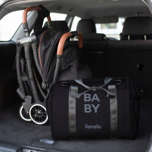 Lionelo Ida pelenkázótáska - Black Onyx