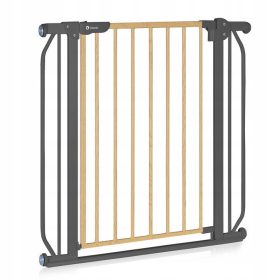   Lionelo Truus Slim biztonsági ajtórács - Grey Graphite (75-105 cm) 2 db toldóval!