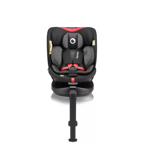 Lionelo Navy I-Size 360° forgatható ISOFIX gyermekülés 40-150cm - Black Red
