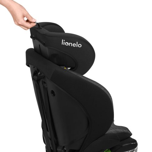 Lionelo Billy FWF I-Size ISOFIX gyermekülés 76-150cm - Black Grey