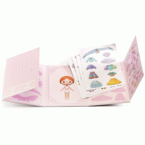 Djeco Tinyly - Miss Lilyruby - Stickers removable