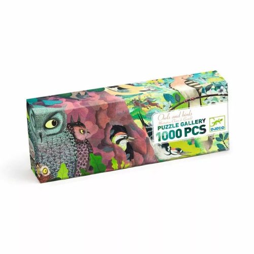 Djeco Művész puzzle, Baglyok és madarak