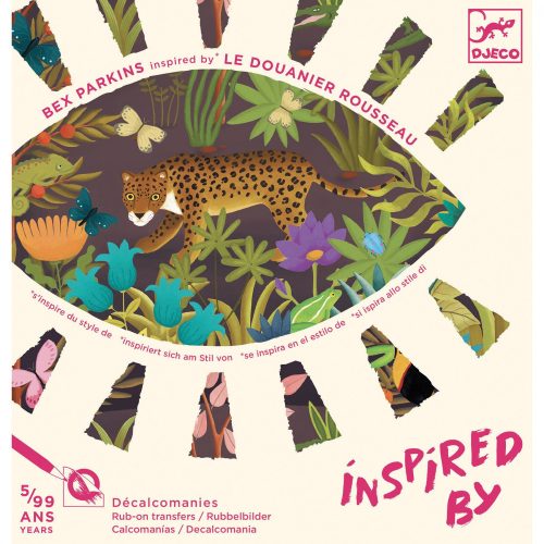 Djeco Művészeti műhely, Megállt az idő, Inspired by Henri Rousseau