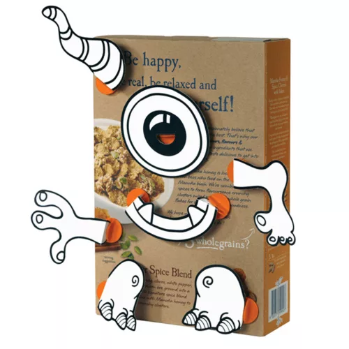 Makedo BoxProps Arcok - Szörnyek Monsters