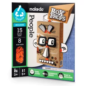 Makedo BoxProps Arcok - Emberek People