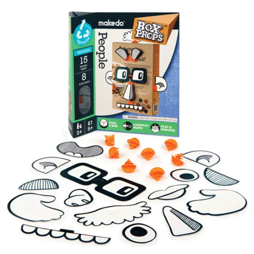 Makedo BoxProps Arcok - Emberek People