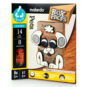 Makedo BoxProps Arcok - Házi kedvencek Pets