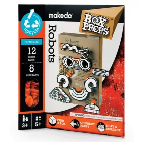 Makedo BoxProps Arcok Robotok - Robots